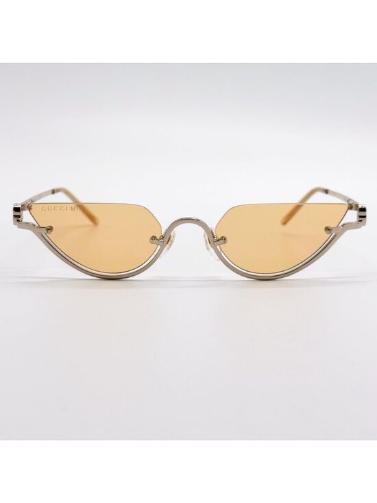 New Gucci Yellow Gold Cat Eye Women Sunglasses GG1603S 004 main image 10